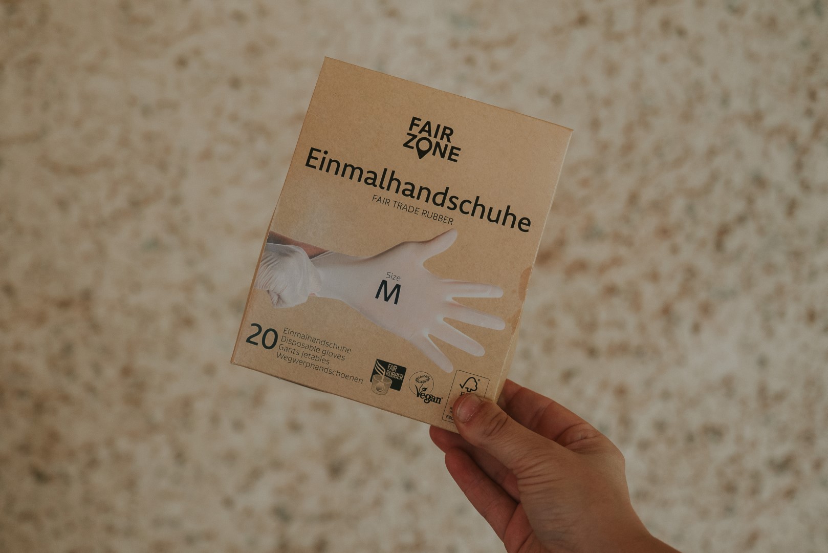 Einmalhandschuhe Naturkautschuk