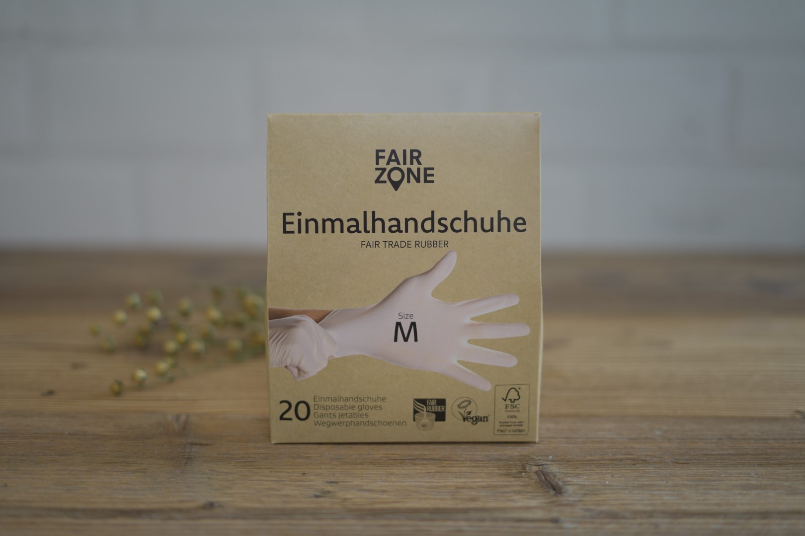 Nachhaltige Einmalhandschuhe