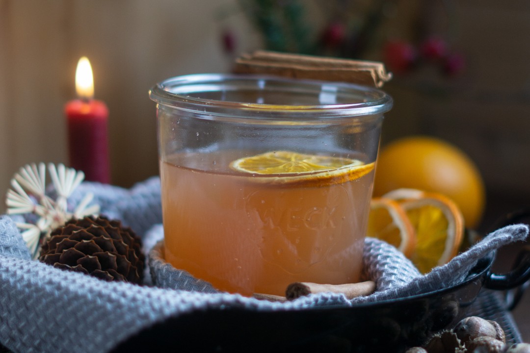 Winter Punsch im Glas